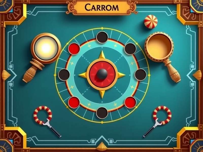 Carrom Turbo Legends gameplay